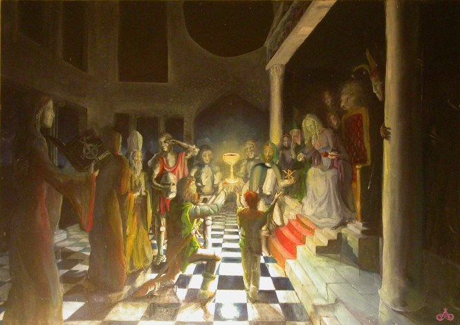 Presentation of the Grail to the Fisherprincess